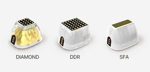 비침습 팁 3종류: DIAMOND, DDR, SFA
